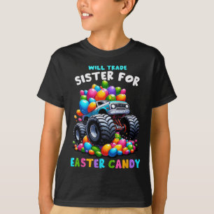 Will Trade Sister Ostercreme I Funny Egg Hun T-Shirt