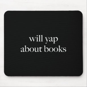 Will Yap über Bücher, ästhetische Lektüre, lustige Mousepad
