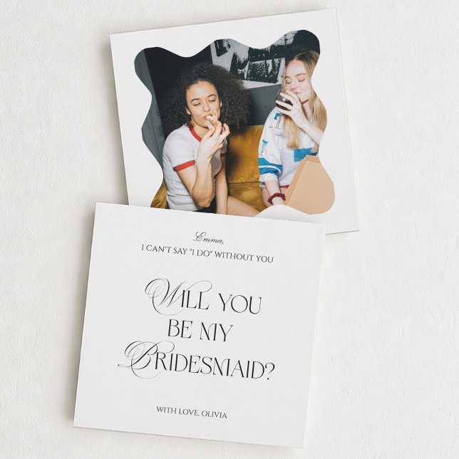 Will You be my Bridesmaid Card Einladung (Von Creator hochgeladen)