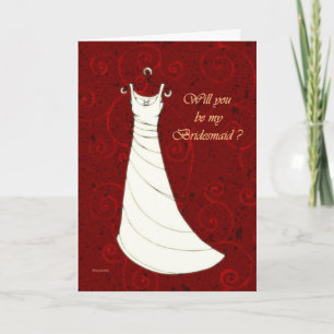 Will you be my Bridesmaid? Einladung