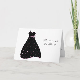 Will you be my bridesmaid Greeting Card Einladung
