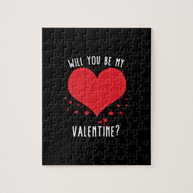 Will you be my valentine puzzle (Vertikal)