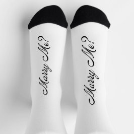 Will Your Marry Me Vorschlag New Socks Socken