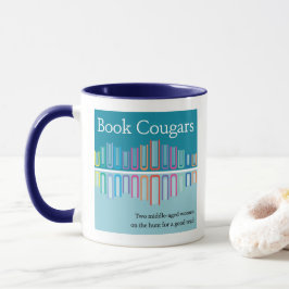 Willa Cather Quote Tasse Square Book Cougars Logo