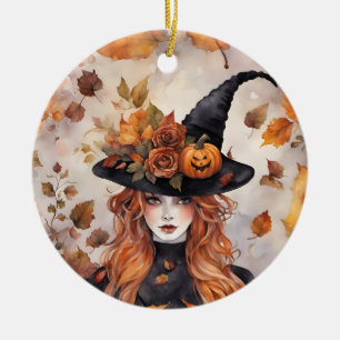 Willa Die Hexe Keramik Ornament