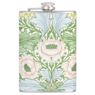 Willam Morris Myrtle Garden Floral Classic Flachmann
