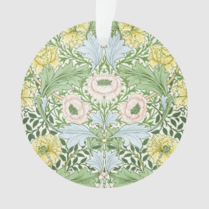 Willam Morris Myrtle Garden Floral Classic Ornament