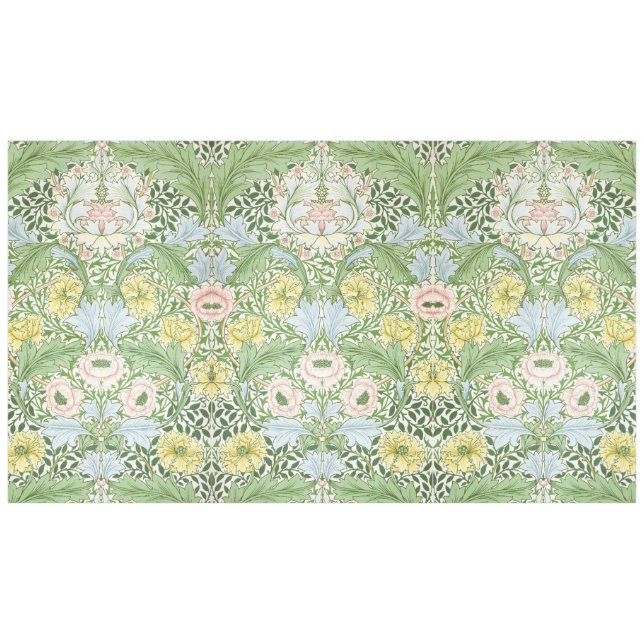 Willam Morris Myrtle Garden Floral Classic Tischdecke (Vorderseite (Horizontal))