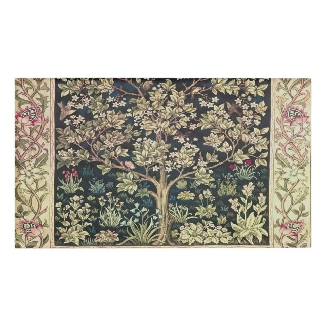 Willam Morris schöne Designs und Kreationen, Vint Namenschild (Vorderseite)