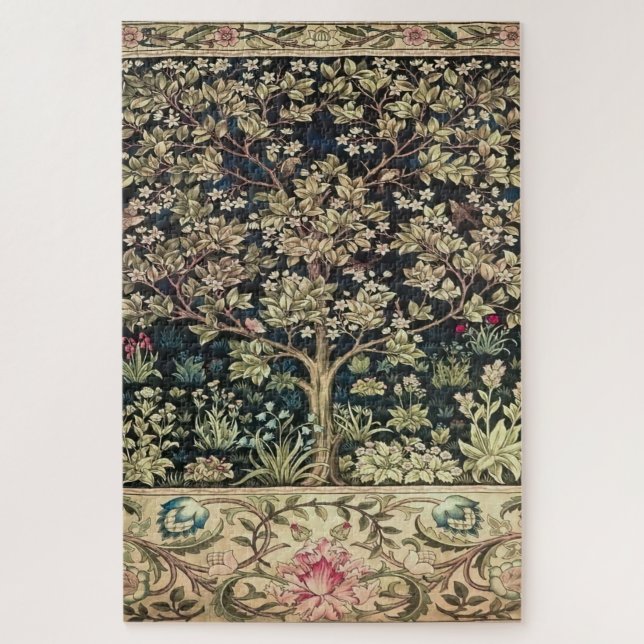 Willam Morris schöne Designs und Kreationen, Vint Puzzle (Vertikal)