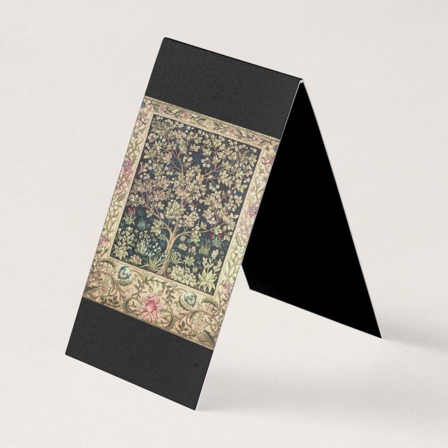 Willam Morris schöne Designs und Kreationen, Vint Visitenkarten (Vorderseite)