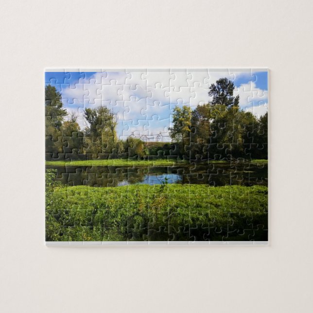Willamette Mission Staat Park, Oregon Puzzle (Horizontal)