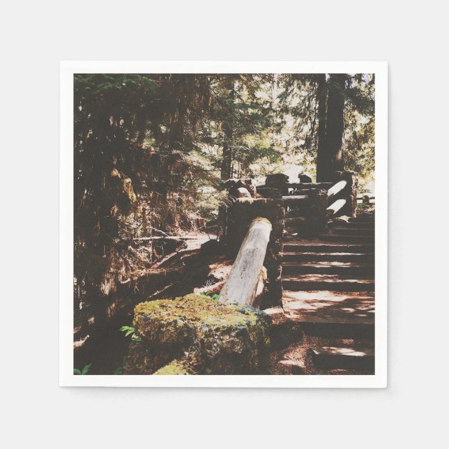 Willamette National Forest Serviette (Vorderseite)