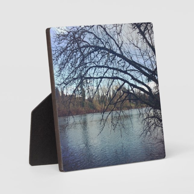 Willamette River Fotoplatte (Vorderseite)