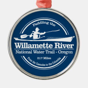 Willamette River NWT (SK) Ornament Aus Metall