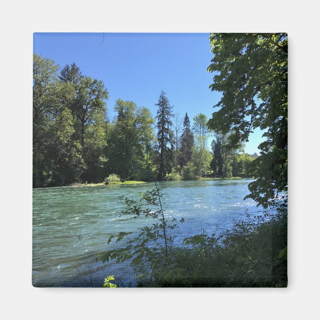 Willamette River, Oregon Magnet (Vorne)
