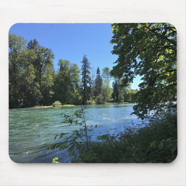 Willamette River, Oregon Mousepad (Vorne)