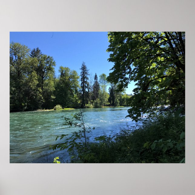 Willamette River Poster (Vorne)