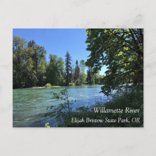 Willamette River Postkarte