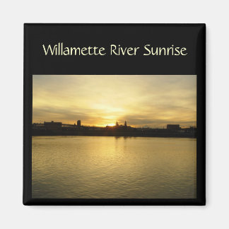 Willametter River Sunrise Magnet