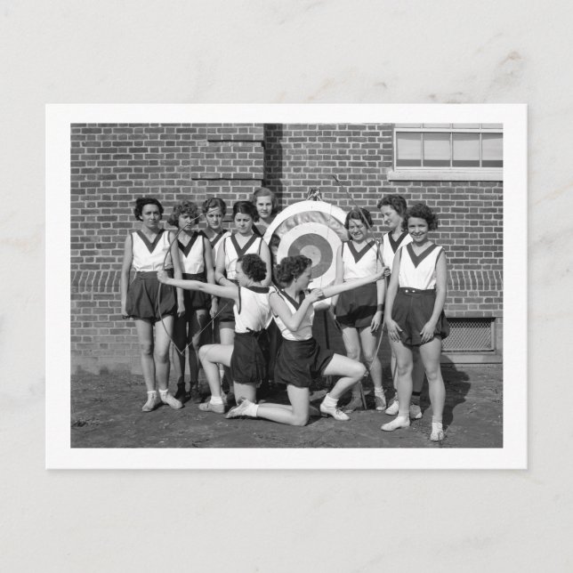 Willamina Tell, 1935 Postkarte (Vorderseite)