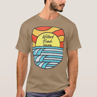 Willard Beach Maine ME Sunset Sunrise Souvenir T-Shirt