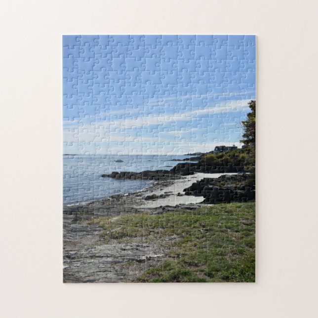 Willard Beach South Portland ME Maine Küstenlinie Puzzle (Vertikal)