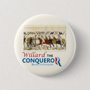 Willard der Eroberer Mitt Romney Button