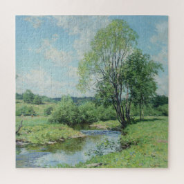 Willard Metcalf American Impressionist Puzzle