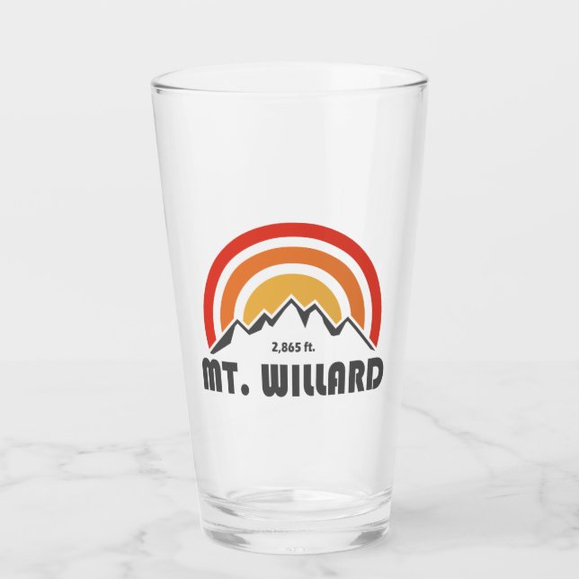 Willard New Hampshire Glas (Vorderseite)