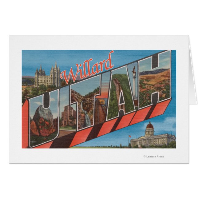 Willard, UtahLarge Letter ScenesWillard, UT (Vorderseite (Horizontal))