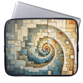 Willems Welt: Fibonacci Naturals Monogramm Laptopschutzhülle