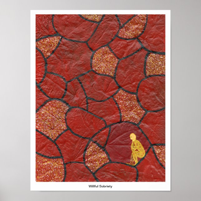 Willful Sobriety - Print Poster (Vorne)