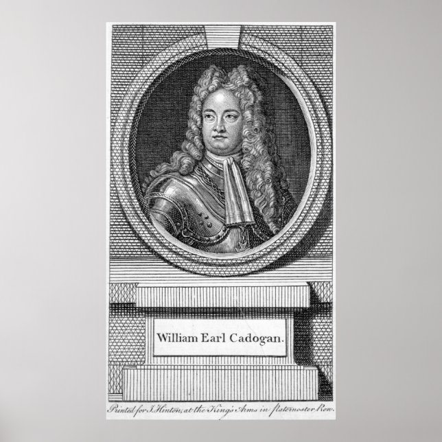 William, 1st Earl Cadogan Poster (Vorne)