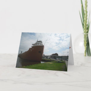 "WILLIAM A. IRVIN" Karte erhalten