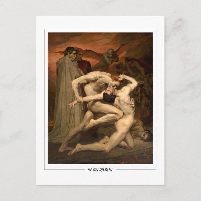William-Adolphe Bouguereau #12 - Fine Art Postkarte (Vorderseite)