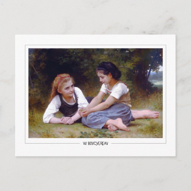 William-Adolphe Bouguereau #157 - Fine Art Postkarte (Vorderseite)