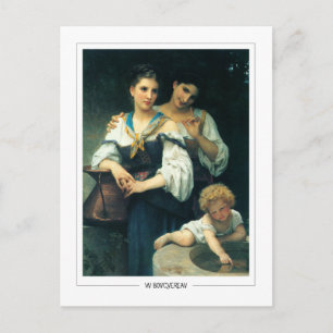 William-Adolphe Bouguereau #15 - Feine Kunst Postkarte