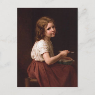 William-Adolphe Bouguereau (1825-1905) - Soup (186 Postkarte
