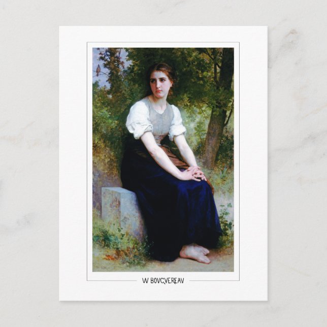 William-Adolphe Bouguereau #193 - Fine Art Postkarte (Vorderseite)