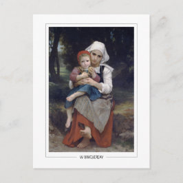 William-Adolphe Bouguereau #209 - Fine Art Postkarte