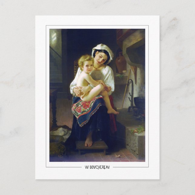 William-Adolphe Bouguereau #21 - Fine Art Postkarte (Vorderseite)