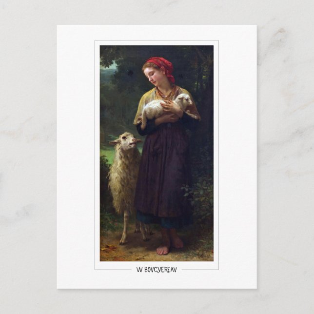 William-Adolphe Bouguereau #23 - Fine Art Postkarte (Vorderseite)