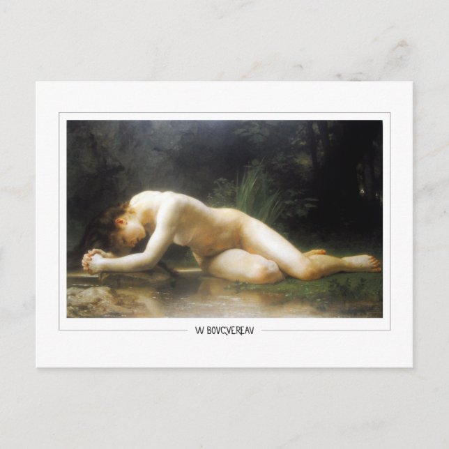 William-Adolphe Bouguereau #289 - Fine Art Postkarte (Vorderseite)