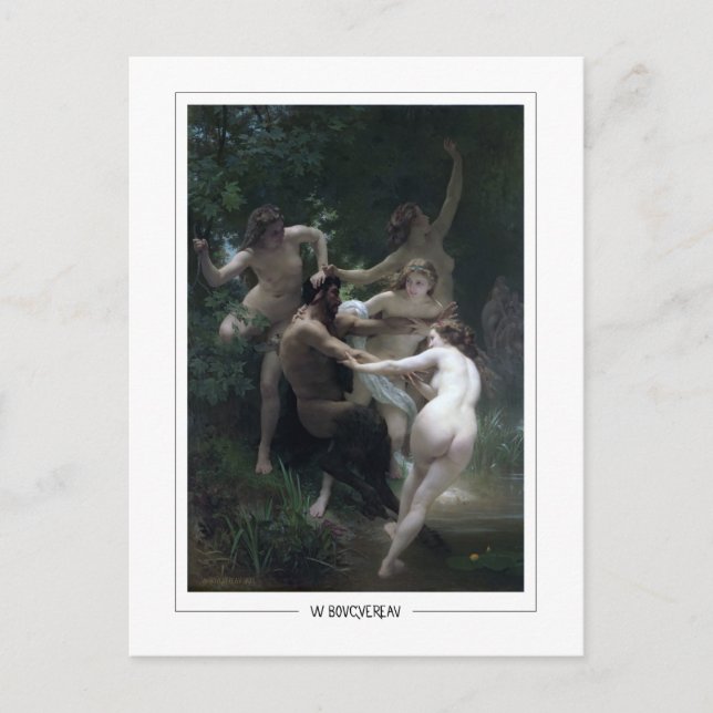 William-Adolphe Bouguereau #33 - Fine Art Postkarte (Vorderseite)