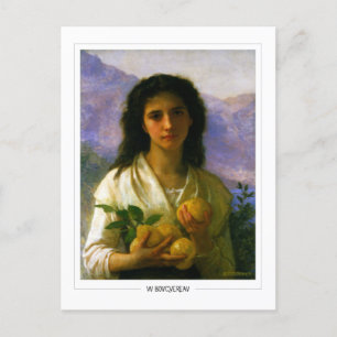 William-Adolphe Bouguereau #4 - Fine Art Postkarte
