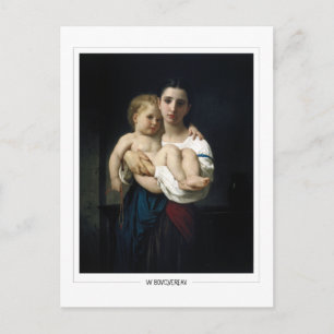 William-Adolphe Bouguereau #6 - Fine Art Postkarte
