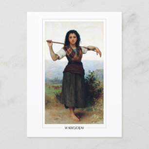 William-Adolphe Bouguereau #7 - Fine Art Postkarte