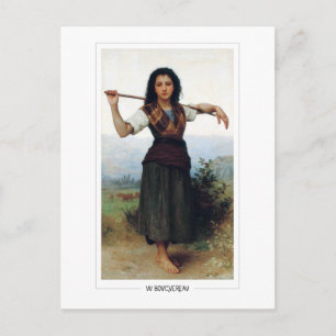 William-Adolphe Bouguereau #7 - Fine Art Postkarte