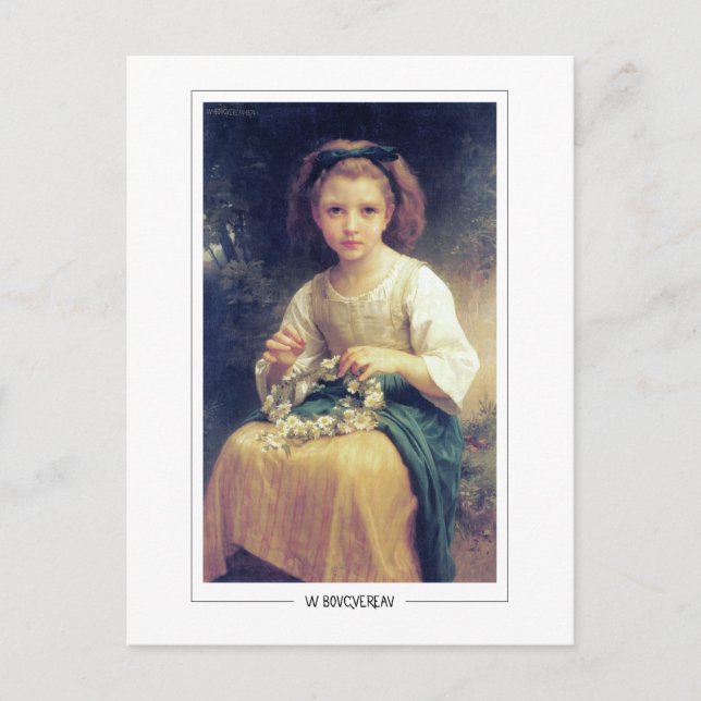 William-Adolphe Bouguereau #8 - Fine Art Postkarte (Vorderseite)